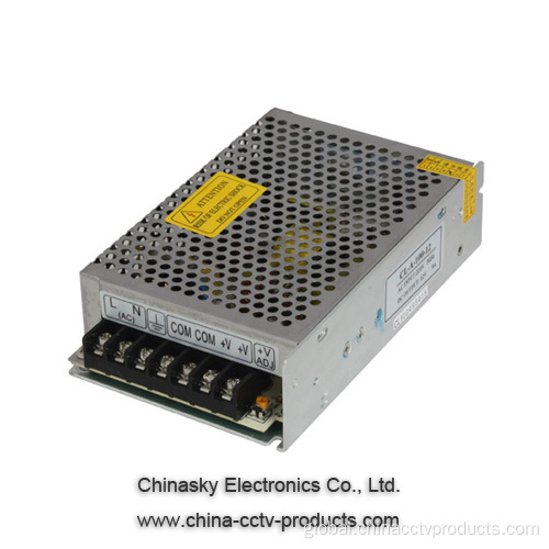 Switching Power Supply 12VDC 10Amp CCTV Switching Power Supply Supplier